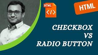 42. Checkable Input Items Checkbox , radio button and its difference - HTML