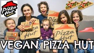 VEGAN PIZZA HUT | WHAT VEGAN KIDS EAT