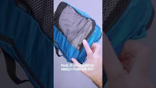 Keep your clothing organized and your pack light 