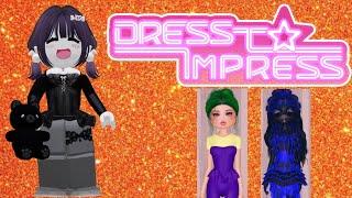 Playing Dress to Impress in Roblox