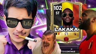 POWER SHOT CHALLENGE WITH EUROS ROMELU LAKAKA IN FC MOBILE