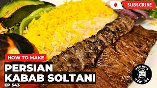 How To Make Persian Kabab Soltani | Ep 543