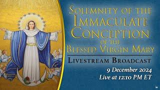 Solemnity of the Immaculate Conception – December 9, 2024