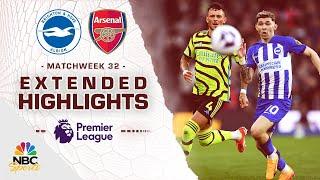 Brighton v. Arsenal | PREMIER LEAGUE HIGHLIGHTS | 4/6/2024 | NBC Sports