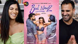 Bad Newz - Official Trailer | Vicky Kaushal | Triptii Dimri | Ammy Virk | Anand Tiwari - REACTION!