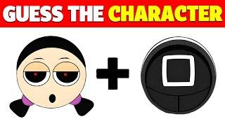 Guess The Character's Emoji Quiz! | SPRUNKI SQUID GAME️ | Doll, Manager,  Front Man, Player 456