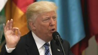 Trump to Muslim world: Drive out terrorists