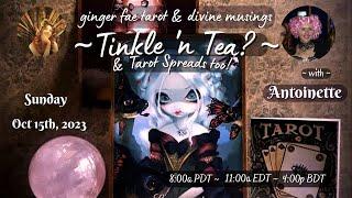 ~Tinklentea~  Halloween edition  #Tarotspreads #Oracle #LIVE