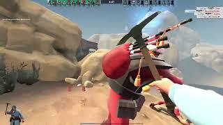 [TF2] Soldier goes on a minecraft rampage after killing bot