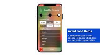 Smart Diet Monitoring iOS Application Project