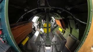 Touring inside a B-17!