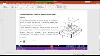 07- Pnömatik Sistemlerde Fonksiyon Diyagramı,  Yol-Adım Diyagramı-1