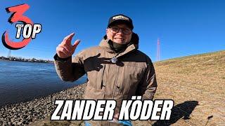 Meine 3 ultimativen KÖDER zum ZANDER angeln