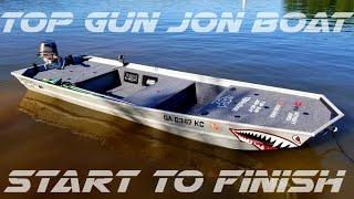 Amazing DIY Jon Boat Build - Start To Finish