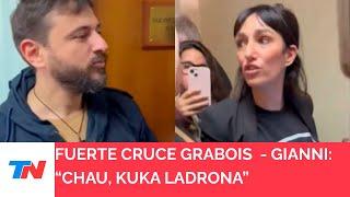 Difunden un nuevo video de la bochornosa pelea entre Grabois y la funcionaria de Milei