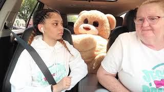 HUMAN SIZE “MOVING” BEAR  PRANK ON MY MOM (gets violent)