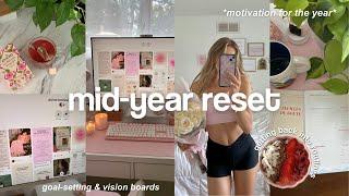 *intense* mid-year LIFE RESET  2024 goals, routines, & check-in