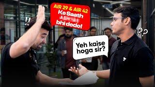 Mohit Sir got ANGRY for Students 