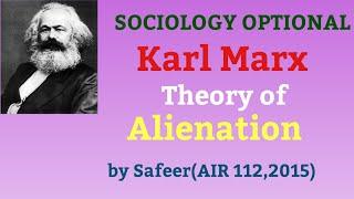 Karl Marx Theory of Alienation_Complete_UPSC_Courses #Download_ZIAIAS_APP_#ZIA_SAFIR_#SAFEER KARIM