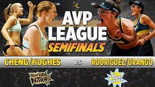 AVP League Semifinals: Cheng/Hughes vs. Rodriguez/Urango | New York Nitro vs. San Diego Smash