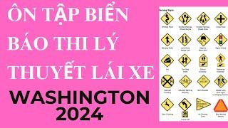 Ôn tập biển báo lý thuyết lái xe Washington 2024 - #cuocsongmy , #washington