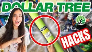 *NEW* Dollar Tree POOL NOODLE Hacks! (GENIUS)