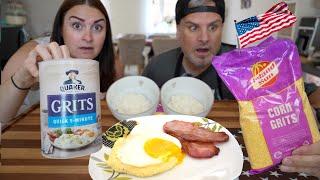 Brits Make Grits for the First Time!