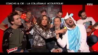 The Voice France 2017 | Coach Acoustic Performances (Sympathy for the Devil & Un, Deux, Trois)