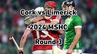 Cork vs Limerick 2024 Munster Senior Hurling Championship Round Robin Full Match