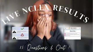 FAILED THE NCLEX ?! | Live NCLEX Results Reaction | Becoming Nurse Avion