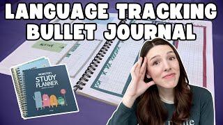 An Attempt at Creating a Language Tracking Bullet Journal