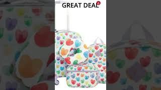 ️Travelers Club 5-Pc Kids Luggage Set $63 at Walmart️