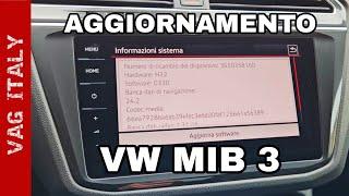 Aggiornamento software 0330 per VW Discover Media e Pro MIB 3