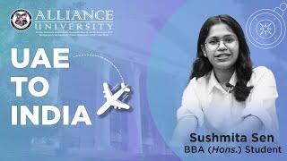 Student Testimonial | Sushmita Sen | Alliance School of Business