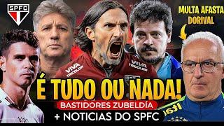 CONFIRMADO! UMA ÓTIMA NOTÍCIA NO SPFC | FERNANDO DINIZ PODE CHEGAR? DORIVAL; ZUBELDÍA E+ INFOS