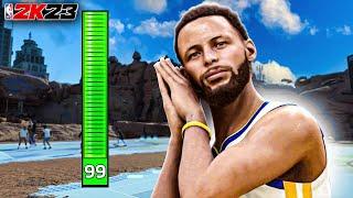 The POWER of a 99 3 POINT RATING in NBA 2K23...