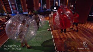 The Sharks Play Bubble Soccer - Shark Tank