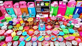 9 Minutes Satisfying with Unboxing Hello Kitty Sanrio Kitchen Set |Tiny Disney ASMR Cooking Set Game