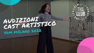 The Club Animazione - Audizioni Cast Artistico - Milano 2022