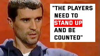 Roy Keane's scathing & honest assessment on a likely trophyless season | May 2002