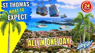 One Day in St Thomas - Walking Tour of St Thomas Cruise Port - Best of St Thomas Virgin Islands