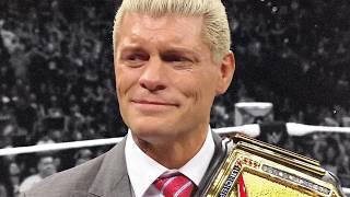 Cody Rhodes: The Worst WWE Champion