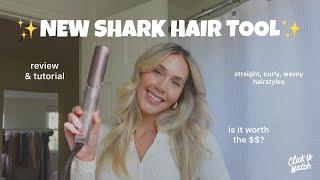 NEW SHARK HAIR TOOL! Shark FlexFusion vs Shark FlexStyle (is it worth the money & how to use)