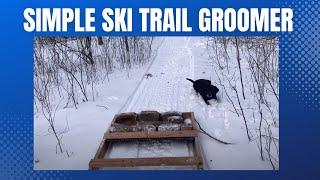 DIY Ski Trail Groomer Simplified