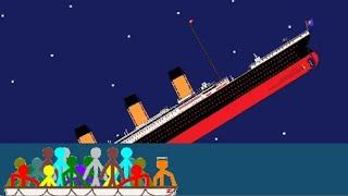 The night when Titanic sank (Animation)