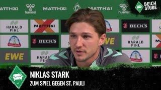 „Das ist krank": Niklas Stark über Werder Bremens Fan-Support und das Top-Spiel beim FC St. Pauli