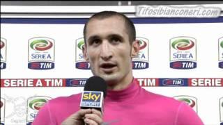 Lazio Juventus 0: 1 Intervista A Giorgio Chiellini