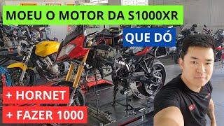 TROCAMOS O MOTOR DA S1000XR | MOTOS DA SEMANA | HORNET | ADAPTAÇÃO FAROL FAZER 1000