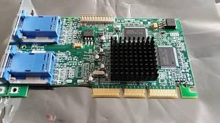 Matrox Millennium G450, 32MB DDR, 2x VGA, G45FMDHA32DBF, AGP