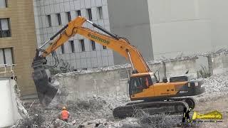 Hyundai 450LC 7 Excavator Demolition Work